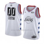 Maillot All Star 2019 Los Angeles Lakers Personnalise Blanc