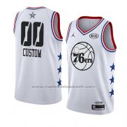 Maillot All Star 2019 Philadelphia 76ers Personnalise Blanc