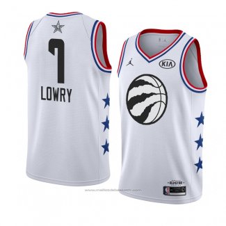 Maillot All Star 2019 Toronto Raptors Kyle Lowry #7 Blanc