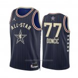 Maillot All Star 2024 Dallas Mavericks Luka Doncic #77 Bleu