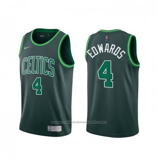 Maillot Boston Celtics Carsen Edwards #4 Earned 2020-21 Vert