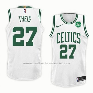 Maillot Boston Celtics Daniel Theis #27 Association 2018 Blanc