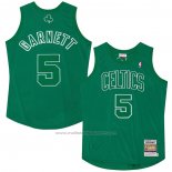 Maillot Boston Celtics Kevin Garnett #5 Mitchell & Ness 2012 Vert