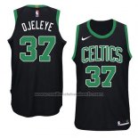 Maillot Boston Celtics Semi Ojeleye #37 Statement 2018 Noir