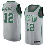 Maillot Boston Celtics Terry Rozier III #12 Ville 2018 Gris