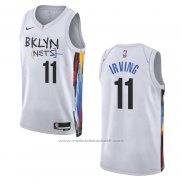 Maillot Brooklyn Nets Kyrie Irving #11 Ville 2022-23 Blanc
