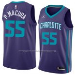 Maillot Charlotte Hornets J. P.macura #55 Statement 2018 Volet