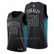 Maillot Charlotte Hornets Joe Chealey #31 Ville Edition Noir