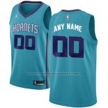 Maillot Charlotte Hornets Personnalise 17-18 Vert