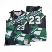 Maillot Chicago Bulls Michael Jordan #23 Mitchell & Ness Vert
