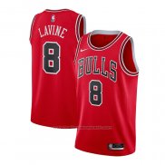 Maillot Chicago Bulls Zach Lavine #8 Icon 2020-21 Rouge