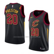 Maillot Cleveland Cavaliers Billy Preston #20 Statement 2018 Noir