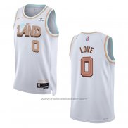 Maillot Cleveland Cavaliers Kevin Love #0 Ville 2022-23 Blanc