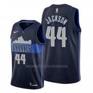 Maillot Dallas Mavericks Justin Jackson #44 Statement Bleu