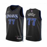 Maillot Dallas Mavericks Luka Doncic #77 Ville 2023-24 Bleu