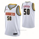 Maillot Denver Nuggets Aaron Gordon #50 Association 2021 Blanc