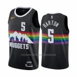 Maillot Denver Nuggets Will Barton #5 Ville Noir