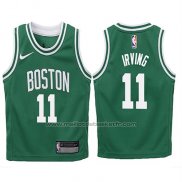 Maillot Enfant Boston Celtics Kyrie Irving #11 2017-18 Vert