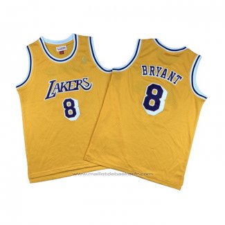 Maillot Enfant Los Angeles Lakers Kobe Bryant #8 Icon 2018-19 Jaune