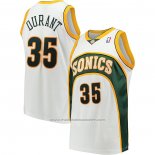 Maillot Enfant Seattle Supersonics Kevin Durant #35 Mitchell & Ness 2006-07 Blanc