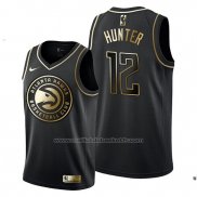 Maillot Golden Edition Atlanta Hawks De'andre Hunter #12 Noir