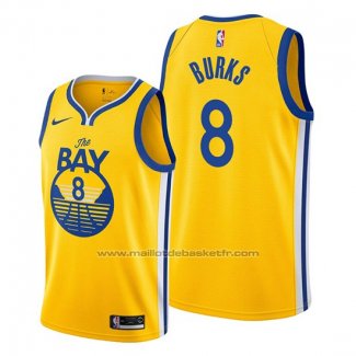 Maillot Golden State Warriors Alec Burks #8 Statement The Bay Or