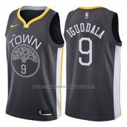 Maillot Golden State Warriors Andre Iguodala #9 Statement 2017-18 Noir