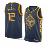 Maillot Golden State Warriors Andrew Bogut #12 Ville 2018-19 Bleu