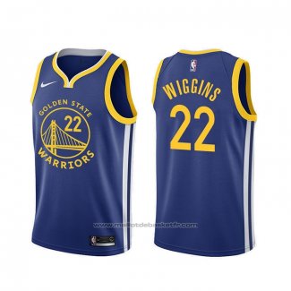 Maillot Golden State Warriors Andrew Wiggins #22 Icon Bleu
