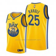 Maillot Golden State Warriors Chasson Randle #25 Statement 2020 Jaune