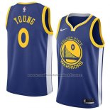 Maillot Golden State Warriors Nick Young #0 Icon 2018 Bleu