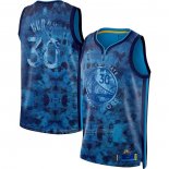 Maillot Golden State Warriors Stephen Curry #30 Select Series 2023 Bleu