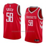 Maillot Houston Rockets Gerald Green #58 Icon 2018 Rouge