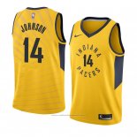 Maillot Indiana Pacers Omari Johnson #14 Statement 2018 Jaune