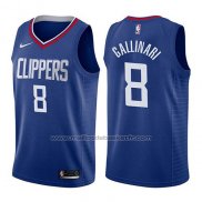 Maillot Los Angeles Clippers Danilo Gallinari #8 Icon 2017-18 Bleu