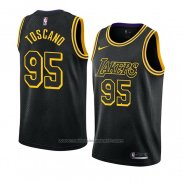 Maillot Los Angeles Lakers Juan Toscano-Anderson #95 Mamba 2021-22 Noir