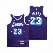 Maillot Los Angeles Lakers Kobe Bryant #23 Ville Edition 2021-22 Volet