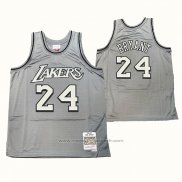 Maillot Los Angeles Lakers Kobe Bryant #24 Mitchell & Ness 1996-97 Gris