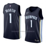 Maillot Memphis Grizzlies Jarell Martin #1 Icon 2018 Bleu