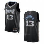Maillot Memphis Grizzlies Jaren Jackson JR. #13 Ville 2022-23 Noir