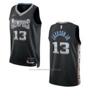 Maillot Memphis Grizzlies Jaren Jackson JR. #13 Ville 2022-23 Noir