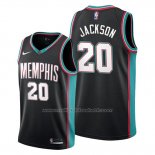 Maillot Memphis Grizzlies Josh Jackson #20 Classic 20th Season Noir