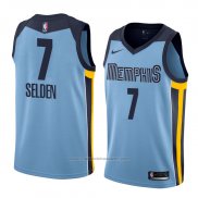 Maillot Memphis Grizzlies Wayne Selden #7 Statement 2018 Bleu