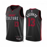 Maillot Miami Heat Bam Adebayo #13 Ville 2023-24 Noir