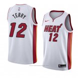 Maillot Miami Heat Heat Emanuel Terry #12 Association 2018 Blanc