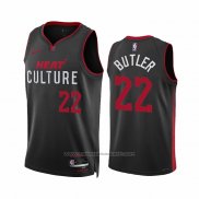 Maillot Miami Heat Jimmy Butler #22 Ville 2023-24 Noir