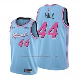 Maillot Miami Heat Solomon Hill #44 Ville 2019-20 Bleu