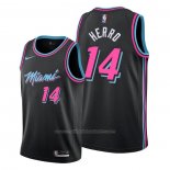 Maillot Miami Heat Tyler Herro #14 Ville 2018-19 Noir