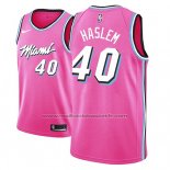 Maillot Miami Heat Udonis Haslem #40 Earned 2018-19 Rosa