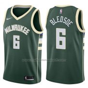 Maillot Milwaukee Bucks Eric Bledsoe #6 Icon 2017-18 Vert